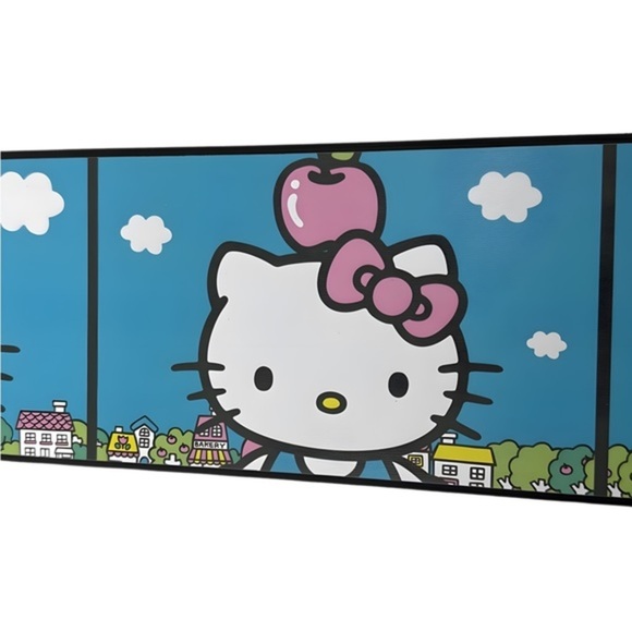 Hello Kitty by Sanrio Wall Hanging Frame 6 x 36 in - Picture 4 of 11